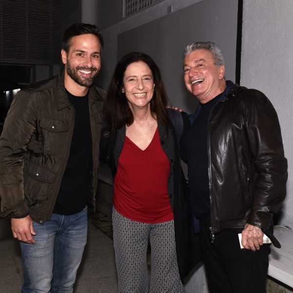 Marcelo Calero, Clarice Niskier e Edney Silvestre