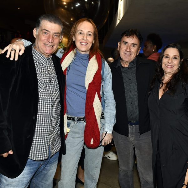 Giuseppe Oristanio, Christiana Guinle , Claudio Rangel e Bia Nunes