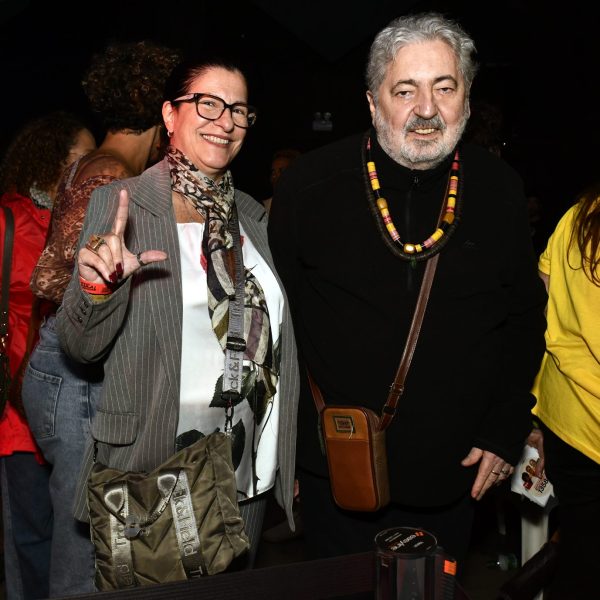 O casal Marluci Martins e Moacyr Luz
