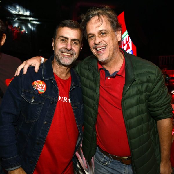 Marcelo Freixo e Guilherme Fontes