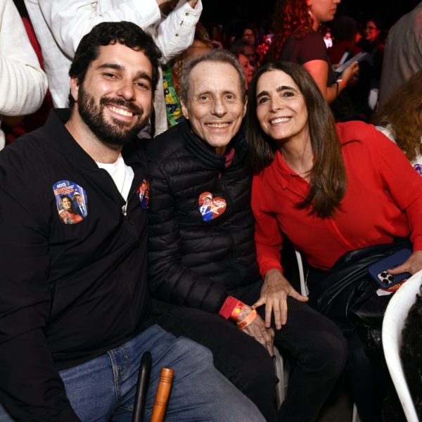 Em família: João com seus pais, Tony Bellotto e Malu Mader