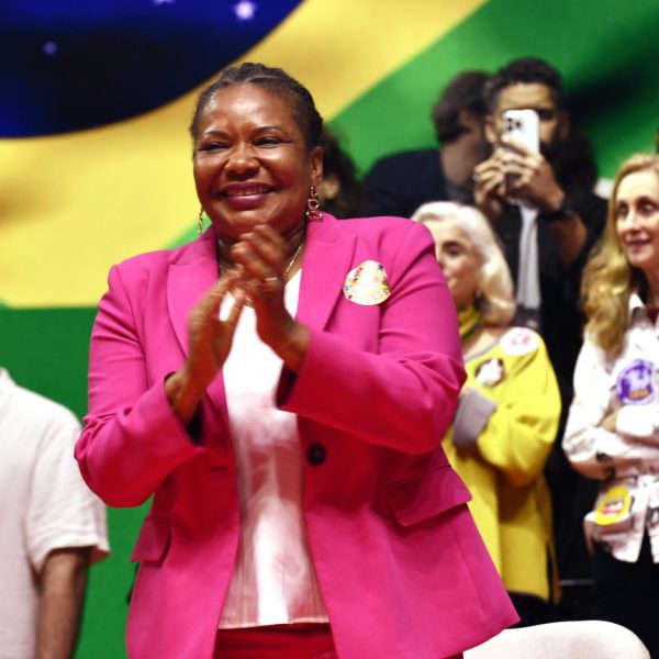 A ministra da Cultura Margareth Menezes