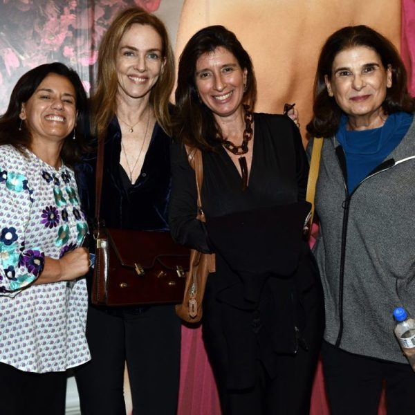 Claudia Sarmento,  Patricia Kogut, Gabriela Goulart e Sandra Cohen