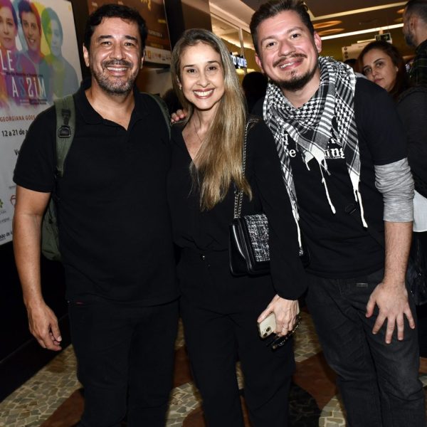 Fabio Dobbs, Julyana Caldas e Guilherme Scarpa