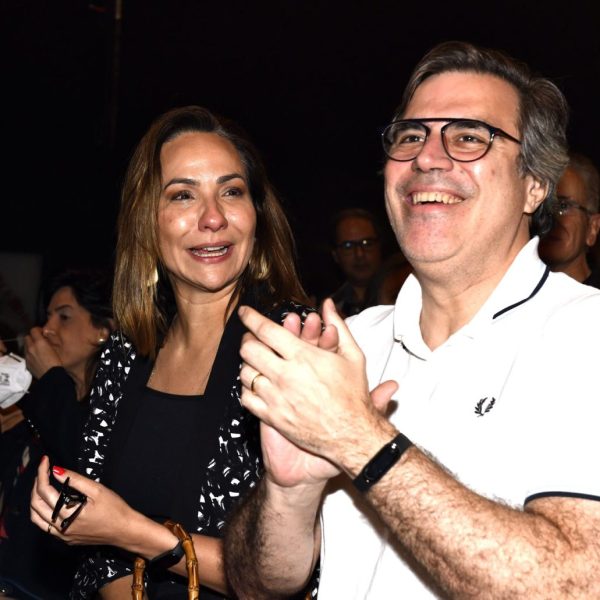 Maria Beltrão e o marido, Luciano Saldanha