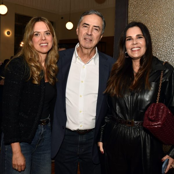 Rita Nolasco, Luís Roberto Barroso e Claudia Romano