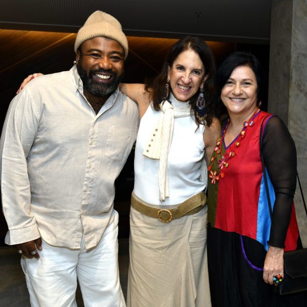 Rodrigo França, Aniela Jordan e Maria Siman