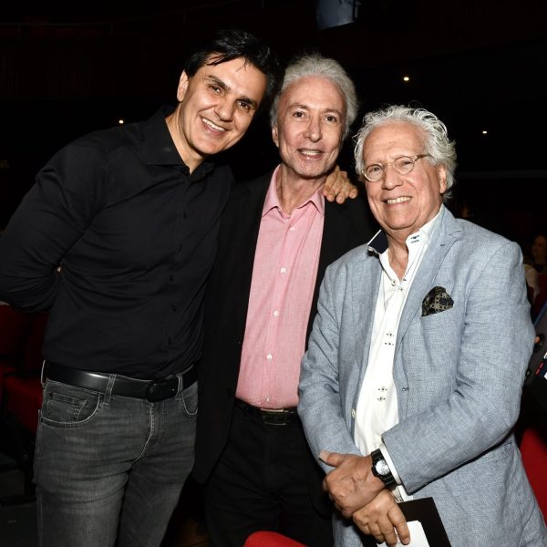 Gabriel Chalita, Antonio Carlos Secchin e Sergio Fonta