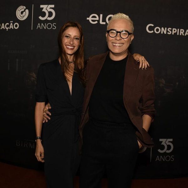 O casal Ana Paula Poppi e Maria Gadú