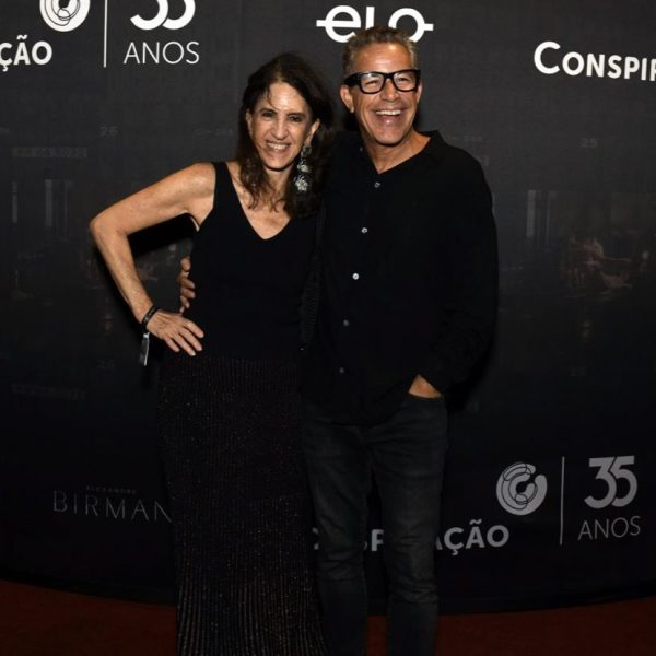 Aniela Jordan e Luiz Calainho