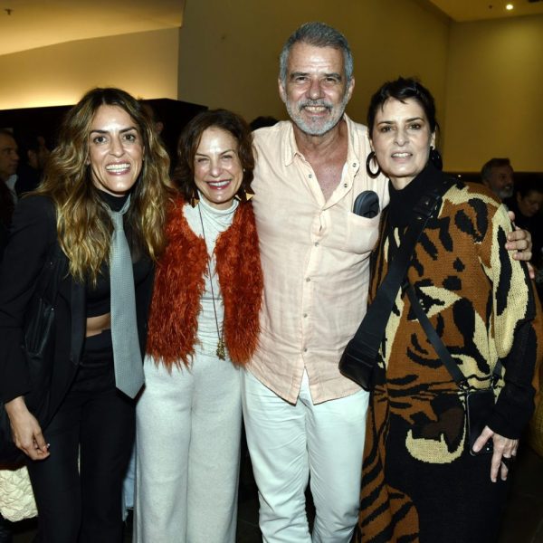 Luciana Paes, Cristina Amadeo, Mauro Farias e Fernanda Abreu