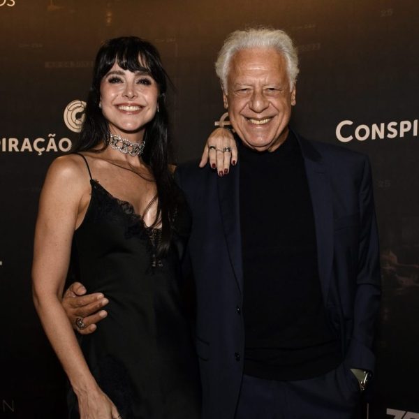 Alessandra Martins e Antonio Fagundes