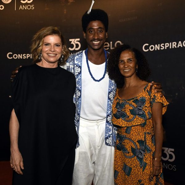 Debora Bloch, Evaldo Macarrão e Luciana Souza