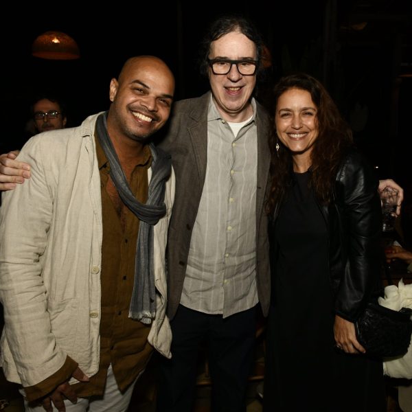 Marcel Powell, Geraldo Carneiro e Manuela Dias