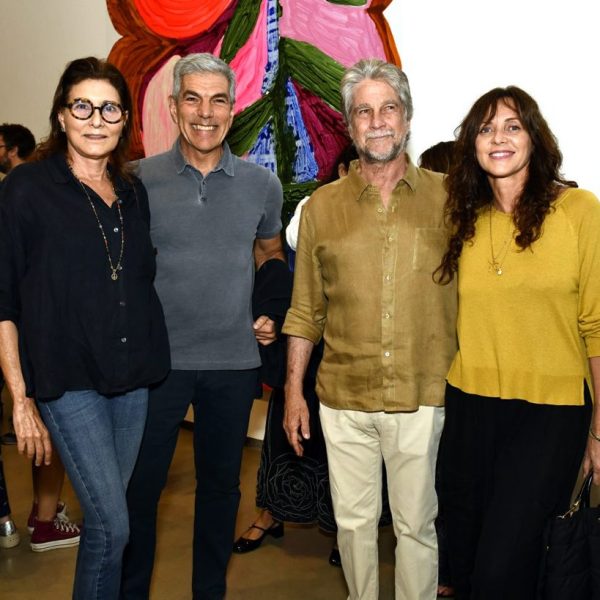 Mucki Skowronski e Artur Bahia com João Orleans e Bragança e Claudia Melli