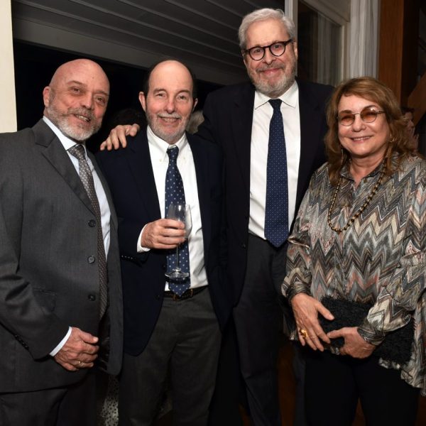 Eduardo Kaiser, Armínio Fraga, Pedro e Bia Corrêa do Lago