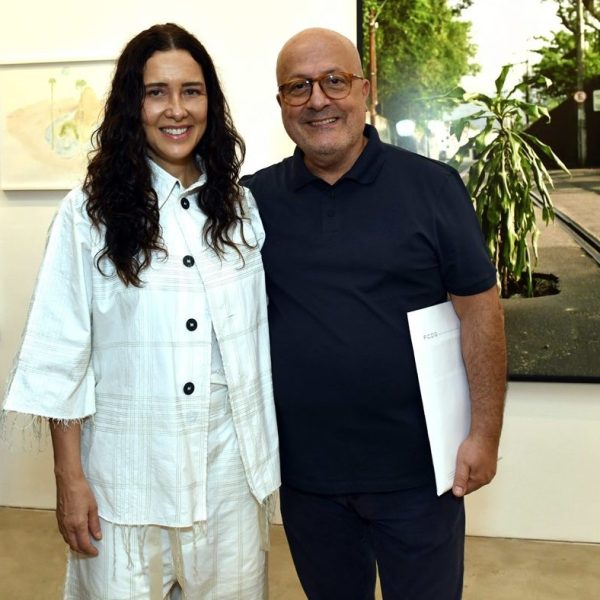 Adriana Varejão e Emilio Kalil
