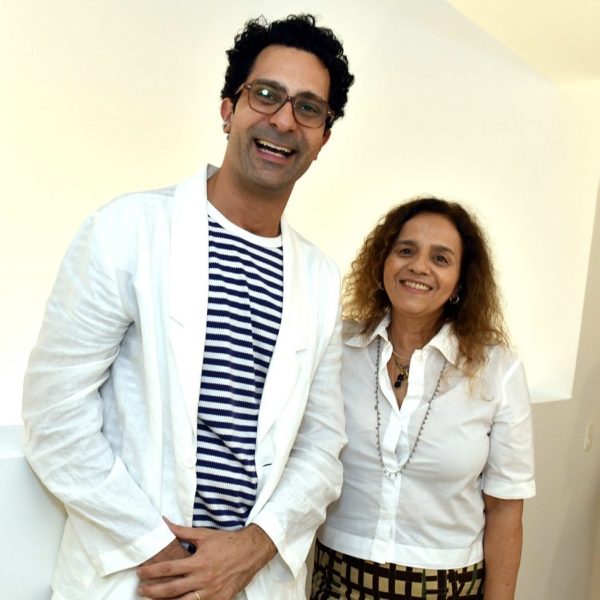 Paulo Vicelli e Beatriz Milhazes