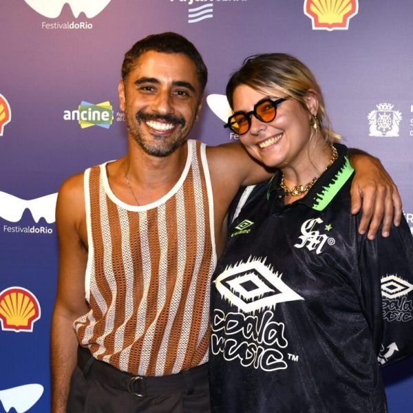 Felipe Haiut e Paula Cossentino