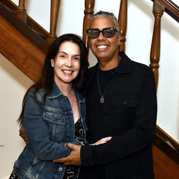 O casal Anna Madalena e Max Vianna