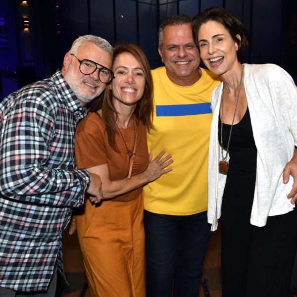 Tadeu Aguiar,, Bel Kutner, Leonardo Franco e Silvia Pfeifer