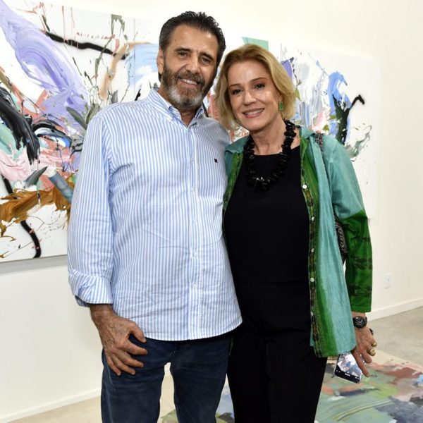 Claudio Pereira e Marcia Peltier