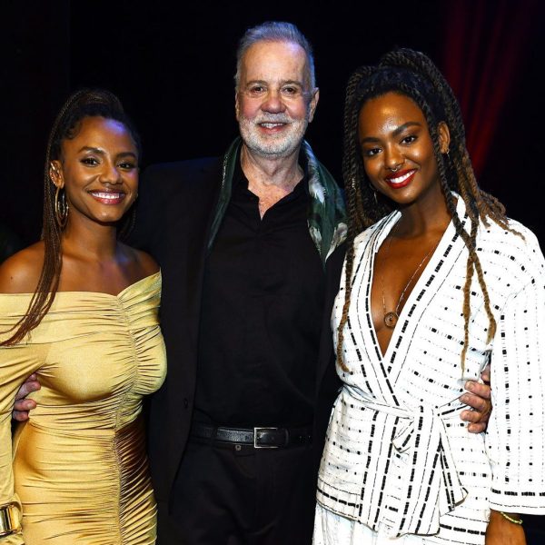 Jéssica Ellen, Luiz Fernando Guimarães e Eli Ferreira