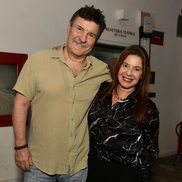 O casal Antonio Calloni e Ilse Rodrigues