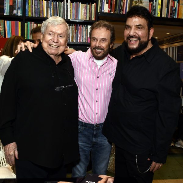 O autor, Paulo Massadas e Michael Sullivan