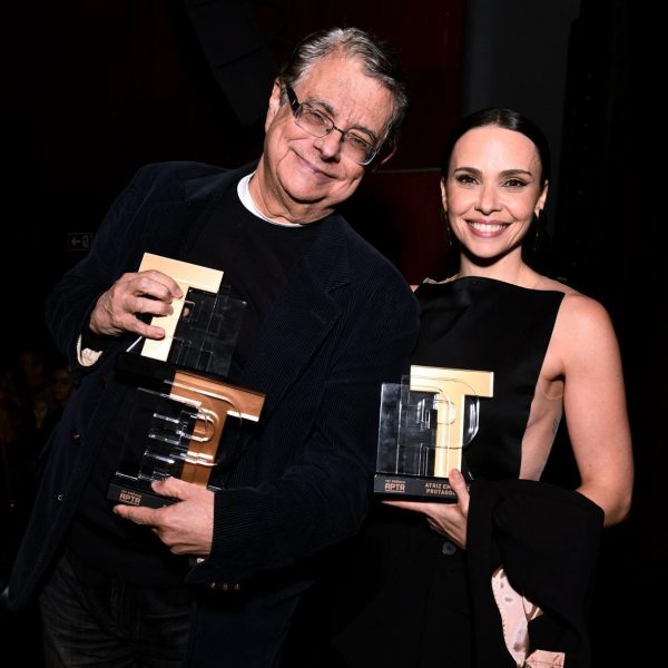 Flávio Marinho e Débora Falabella