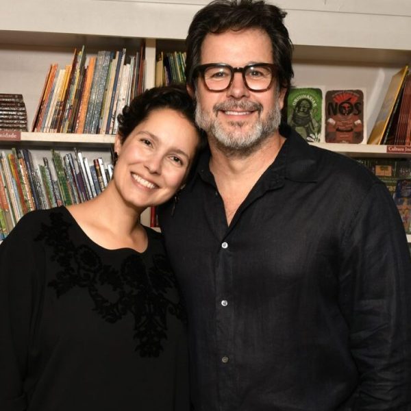 Cecília Malan e Murilo Benício