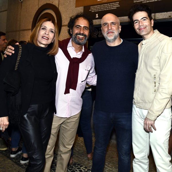 Liége Monteiro , Léo Haus, Antonio Tabet e Luiz Fernando Coutinho