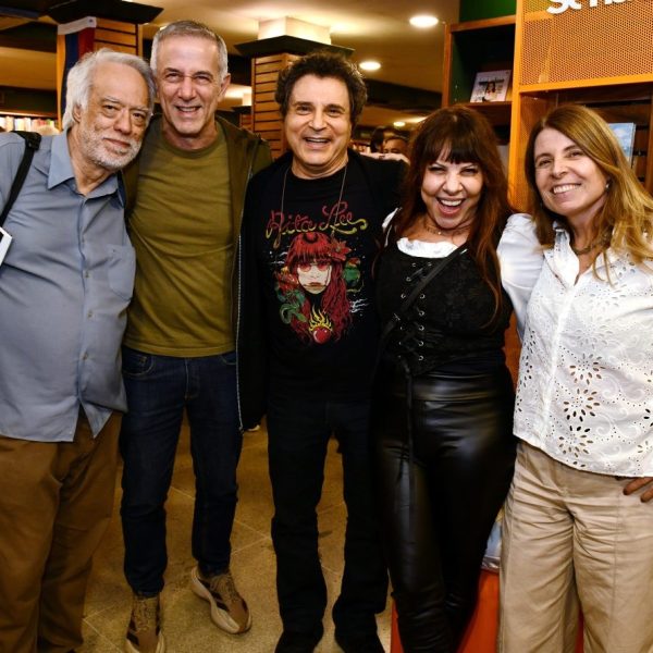 Fausto Fawcett, João Barone, Frejat e Alice Pellegatti e Guacira Abreu