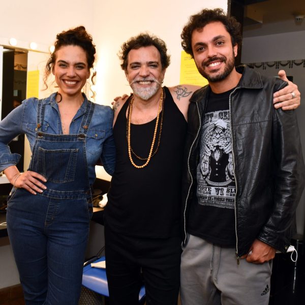 Luana Araújo,Paulinho Moska e Bruno Haddad