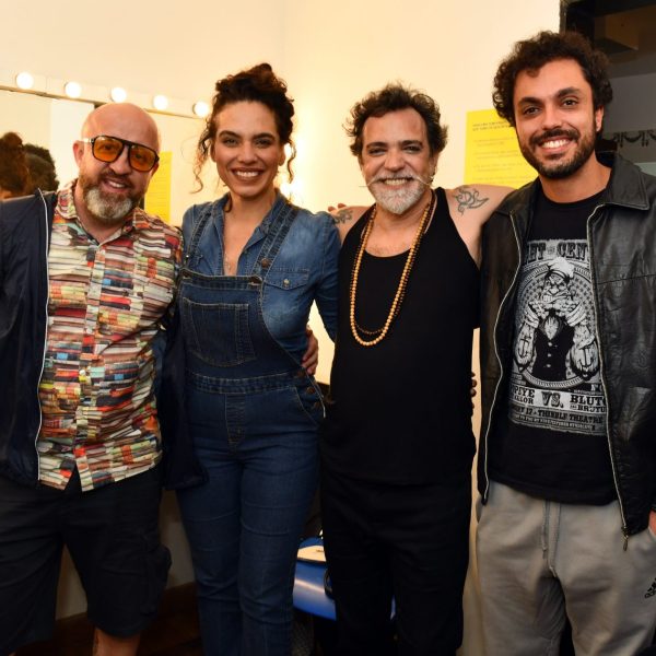 Fabrício Carpinejar, Luana Araújo, Paulinho Moska e Bruno Haddad