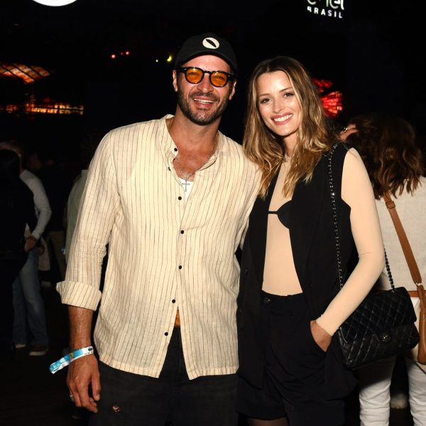 Leandro Lima e Flávia Lucini