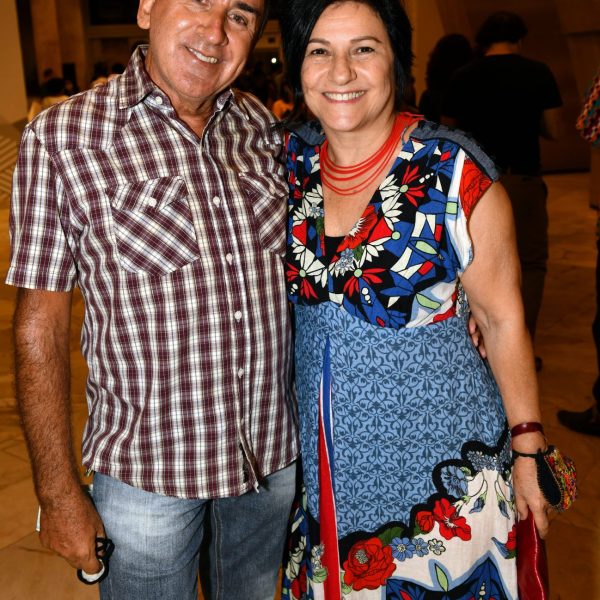 Claudio Rangel e Maria Siman