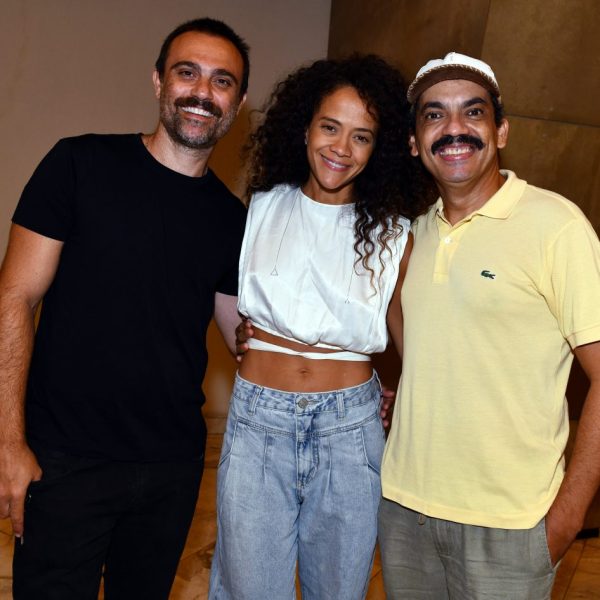 Alex Nader, Aline Borges e Alexandre Lino