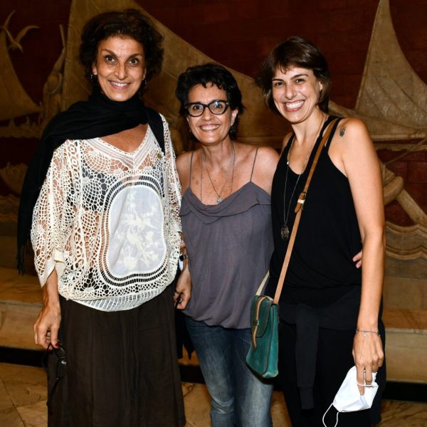 Beth Lamas, Sonia Moraes e Cris Sampaio