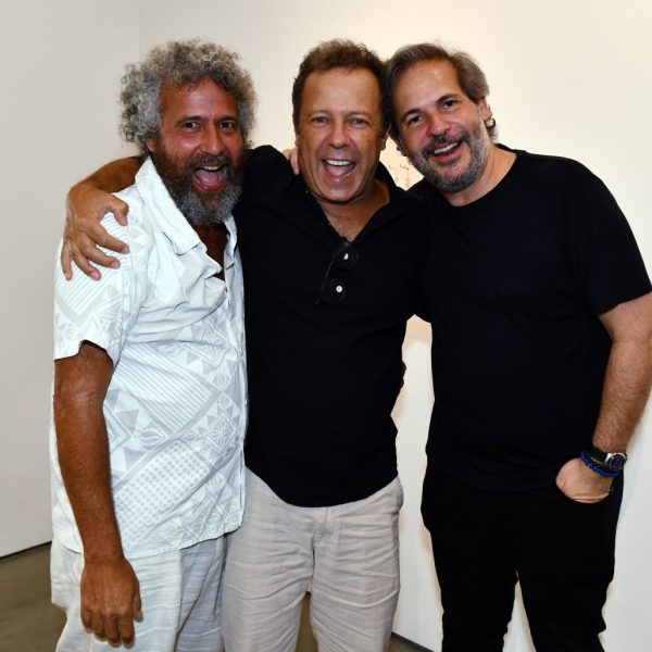 Ernesto Neto, Vik Muniz e Alexandre Roesler