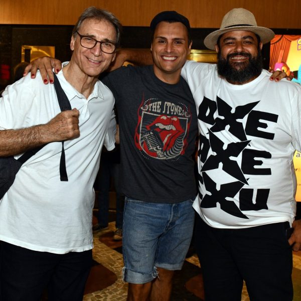 Herson Capri, Leandro Luna e Paulo Marcell