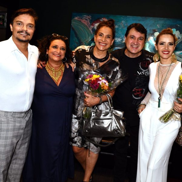 Maurício Machado, Grace Gianoukas ,Totia Meireles , Eduardo Figueiredo e Leona Cavalli