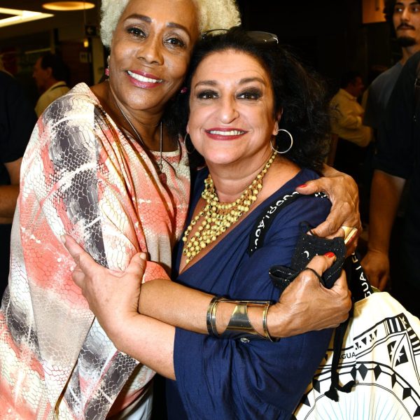 Dhu Moraes e Grace Gianoukas