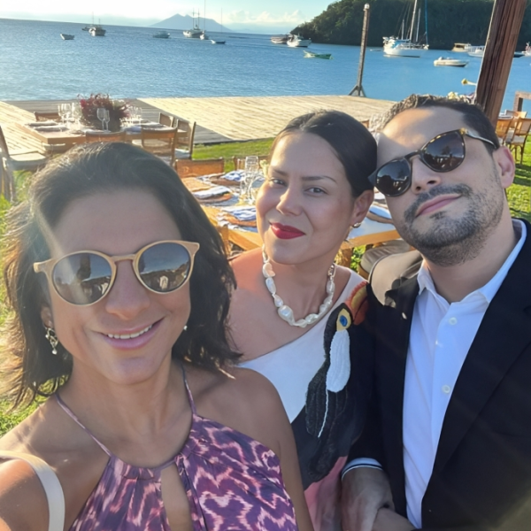 Daniele Dutra, Ana Paula Guimarães e Gustavo Danelli