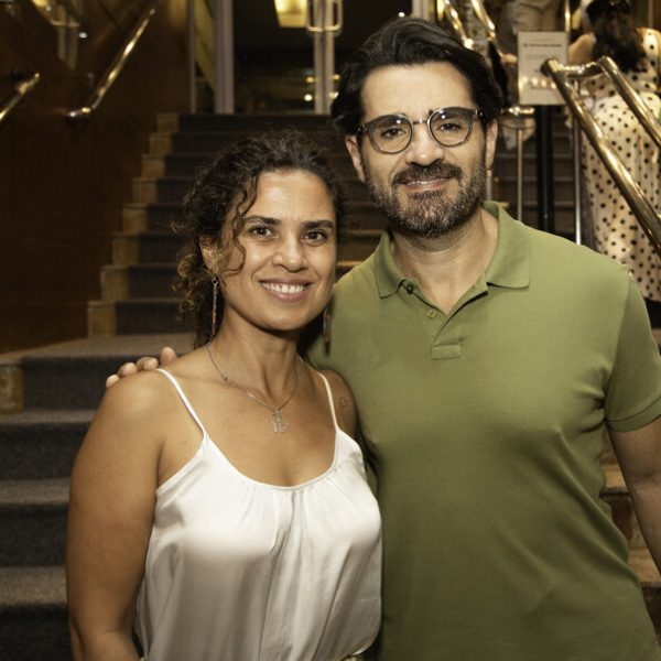 Os irmãos Daniele e Marcelo Cosme