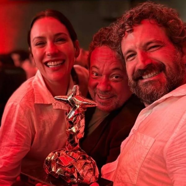 Diane Maia, Márcio Vito e Caco Ciocler