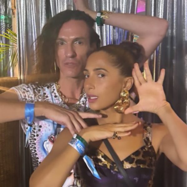 Dudu Bertholini e Camila Pitanga
