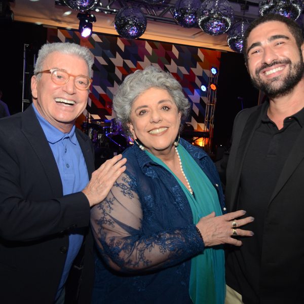 Edney Silvestre, Leda Nagle e Luiz Costa