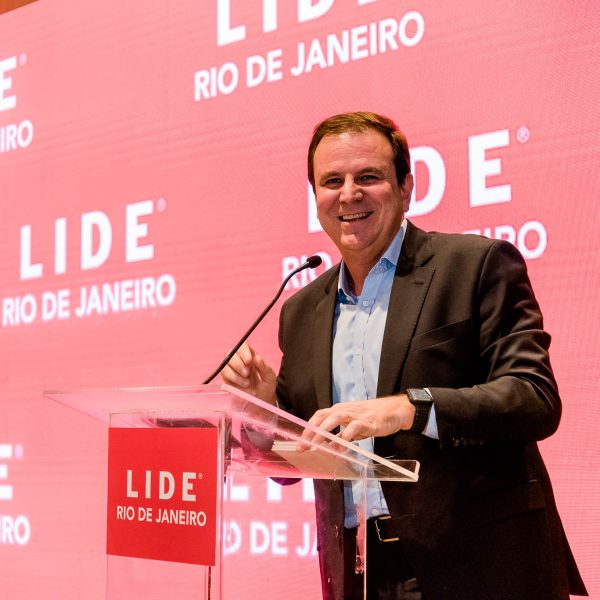 O prefeito Eduardo Paes