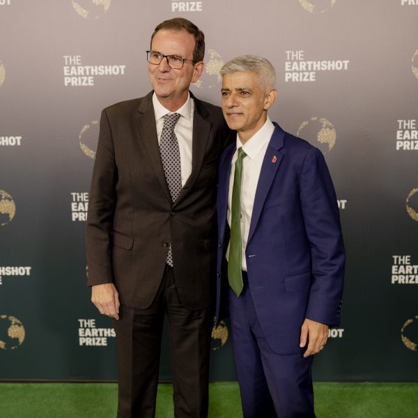 Eduardo Paes, prefeito do Rio, e Sadiq Khan, prefeito de Londres